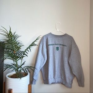Michigan State University Crew Neck Sweatshirt